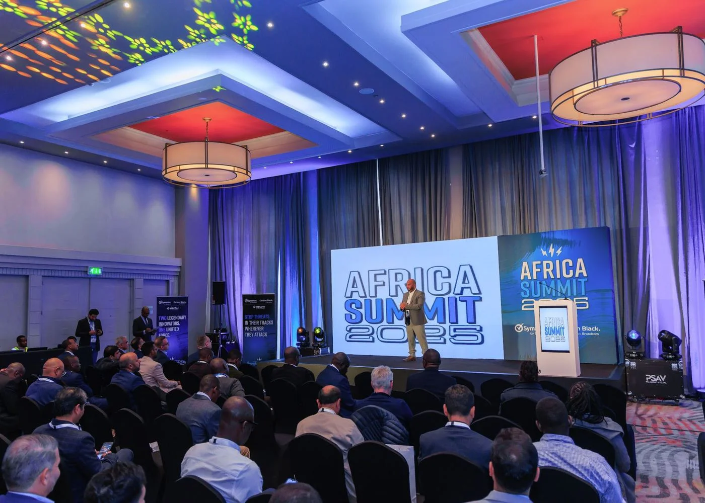 Branded stage design by Showlab Events